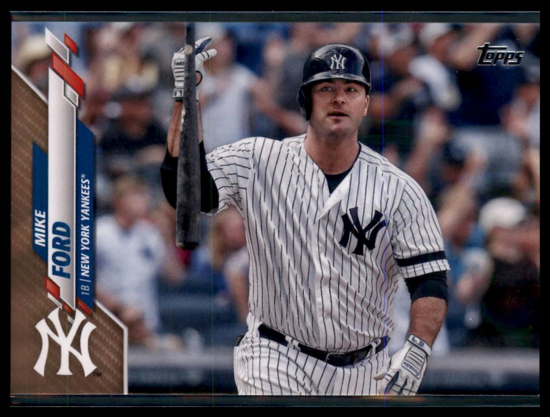 2020 Topps Mike Ford #623 Gold #/2020 New York Yankees
