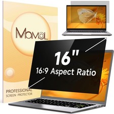 Laptop Privacy Screen 16 Inch, Compatible with Lenovo, HP, Dell, Acer, Asus, ...