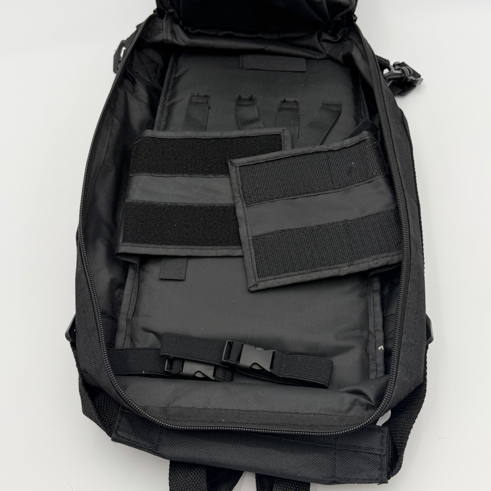 Black Utility Backpack with Adjustable Straps & I… - image 9