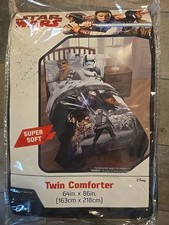 Star Wars Last Jedi Episode VIII Reversible Twin Comforter Kids Room NEW in Pkg