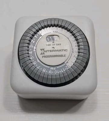 Intermatic Time All Model TN811 Programmable Timer Indoor Plug 
