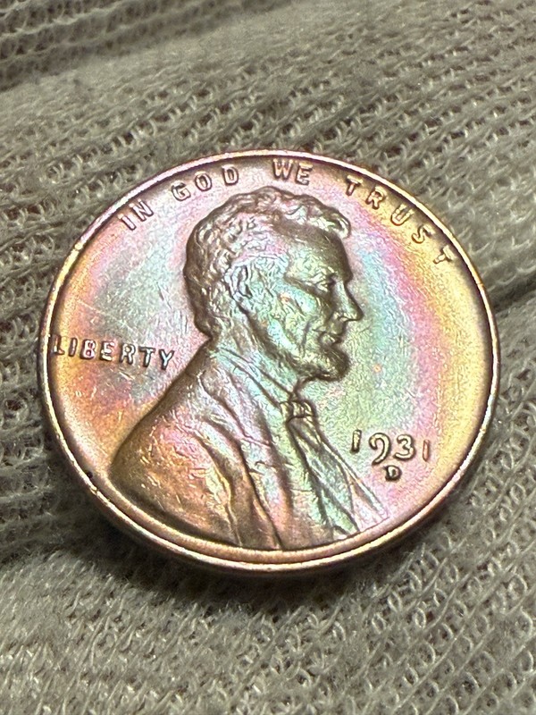 1931-D Lincoln Wheat Cent Penny CHOICE BU *UNCIRCULATED* MS Toned