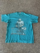Vintage Dan Marino 90's Miami Dolphins NFL Football T-Shirt Salem Sportswear XL