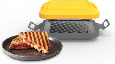 Clever Micro Toastie Maker - Extra knusprig, Antihaftbeschichtet, Spülmaschinenfest