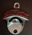 Coca-Cola! Starr "X" Bottle Opener Brown Co N. News, VA Used Patina Vintage USA!