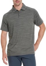 Hurley Men's Size M Heather Gray Polo Shirt N0510