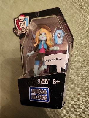 Mega Bloks Monster High Lagoona Blue Figure With Accessory