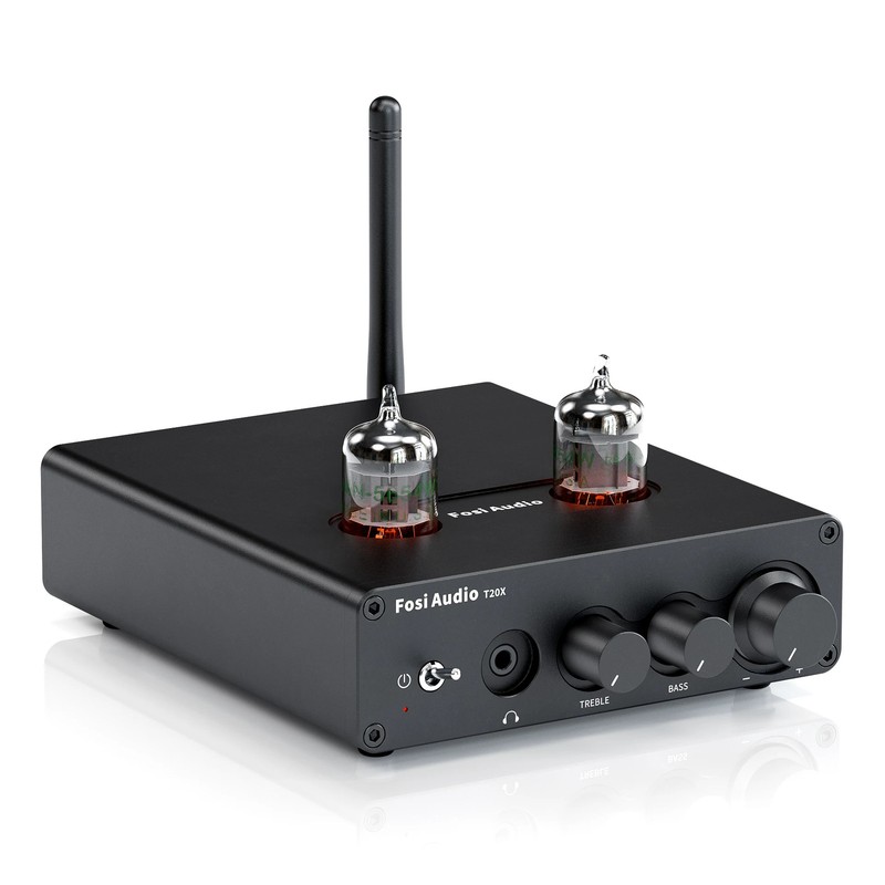 Audio 100W Bluetooth Vacuum Tube Amplifier Stereo Power Amp Headphone Amplifiers