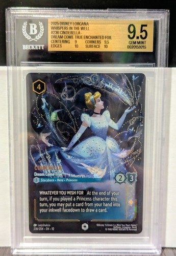 Cinderella - Dream Come True graded BGS 10 for sale on eBay