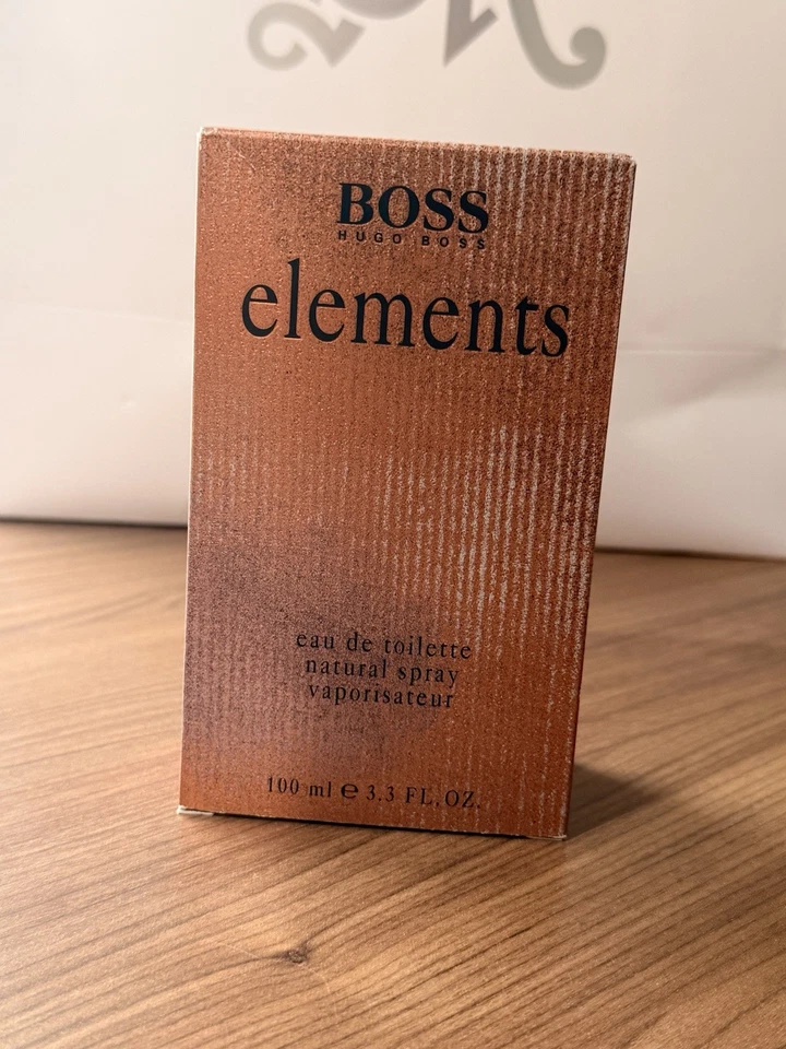 BOSS ELEMENTS BY HUGO BOSS 100ML EDT SPRAY (NUEVO CON CAJA) Descatalogado. Raro. Foto 4 de 4