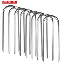 Trampoline Stakes 8pcs Heavy Duty Galvanized Steel Ground Anchors Camping