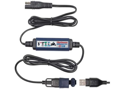 Optimate Doppelausgang din Zu USB Ladegerät für Triumph, BMW Und Ducati Motorrad