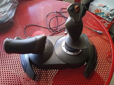 ThrustMaster Top Gun Afterburner Flight stick with removable throttle