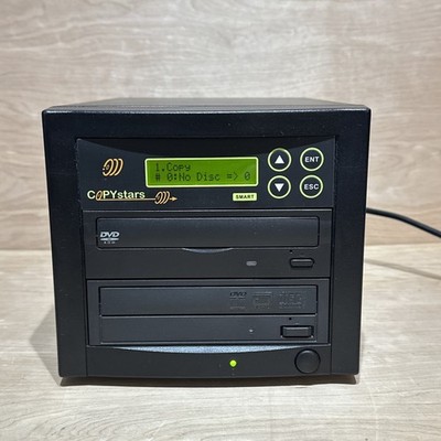 Copystars 1 Target  DVD CD Disc Duplicator Copier - Working