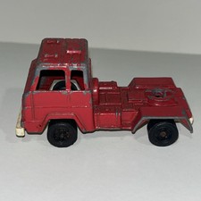 Vintage Tootsietoy Diecast Toy Semi Truck Cab Red Made In USA 3 Inch