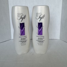 Bundle of 2 Avon Skin So Soft Renew  Refresh Age-Defying Body Cleanser 8.4oz