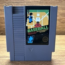 Baseball Video Game (Nintendo NES, 1985) Cart Only Tested Retro 3 Screw