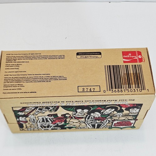 ERTL Coca-Cola 1918 Pickup With Elf & Penguins Die Cast Metal Porcelain Figures - Picture 10 of 12