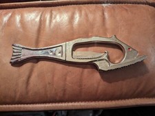 Vintage Fish Master Scaler with Built in Knife Ruler Combo Made in USA Imperial