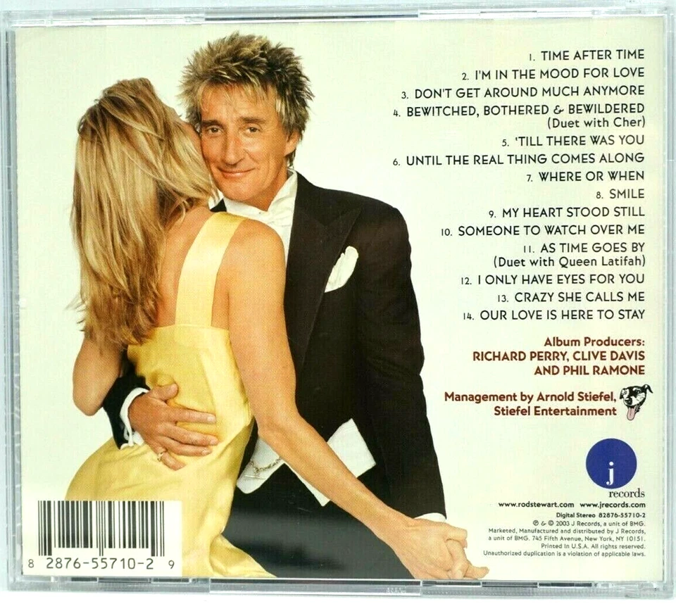 Rod Stewart : As Time Goes By (The Great American Songbook Volume 2) - Image 2 of 3