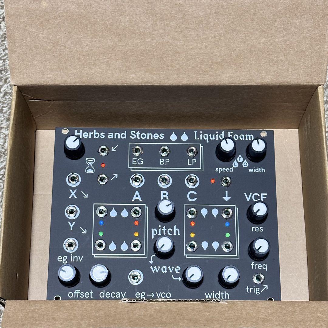 Herbs and Stones Liquid Foam (eurorack) | eBay Herbs and Stones Liquid Foam (eurorack) | eBay