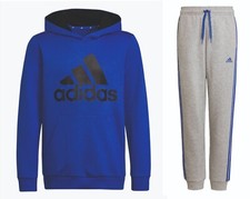 adidas performance hoodie jr kids hoodie and pants tracksuit