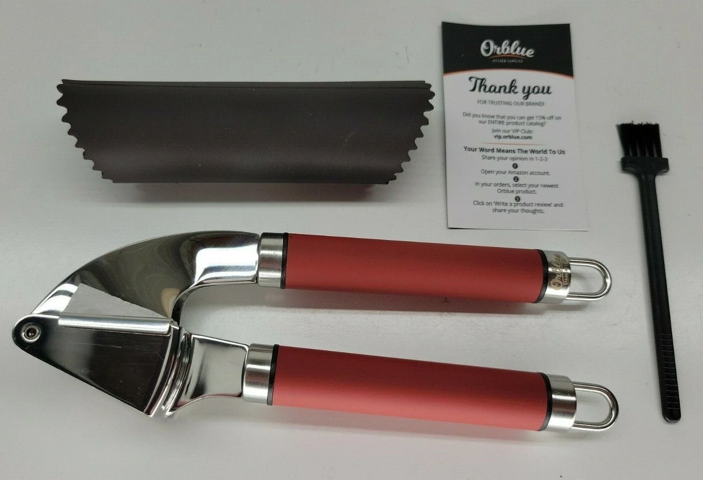 Orblue Garlic Press - Thumbnail 5