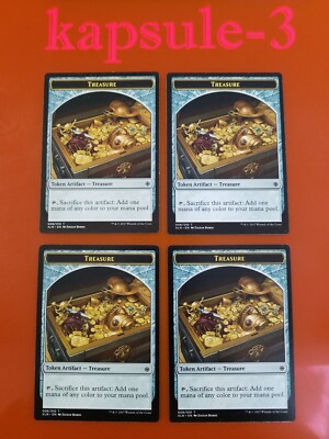 4x Treasure (LP-NM) | TOKEN 008/010 | Ixalan | MTG Magic Cards