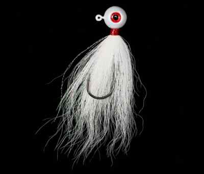 JIGGING WORLD POWER BALL WITH BUCKTAIL V2 3/8OZ JIG 1 PACK