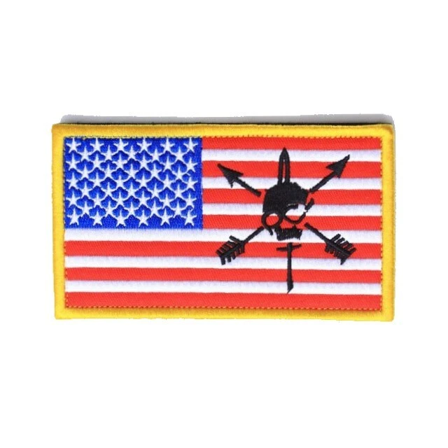 Authentic US Army Special Forces Command Patch - Desert Tan (Hook Back For Velcro®)