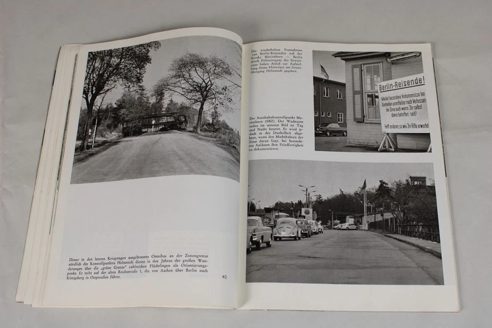 C17/Mitten IN Germany, Zonengrenze Book 1964 Bundesinnenministerium/S245 - Image 4 of 4