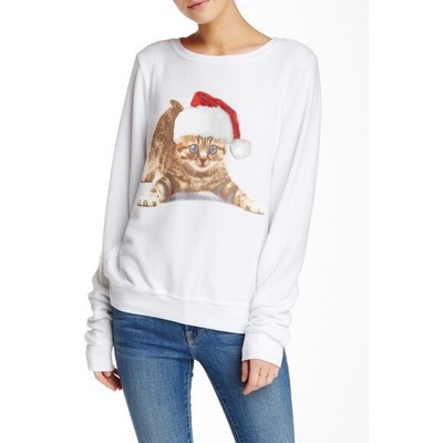 wildfox cat sweatshirt