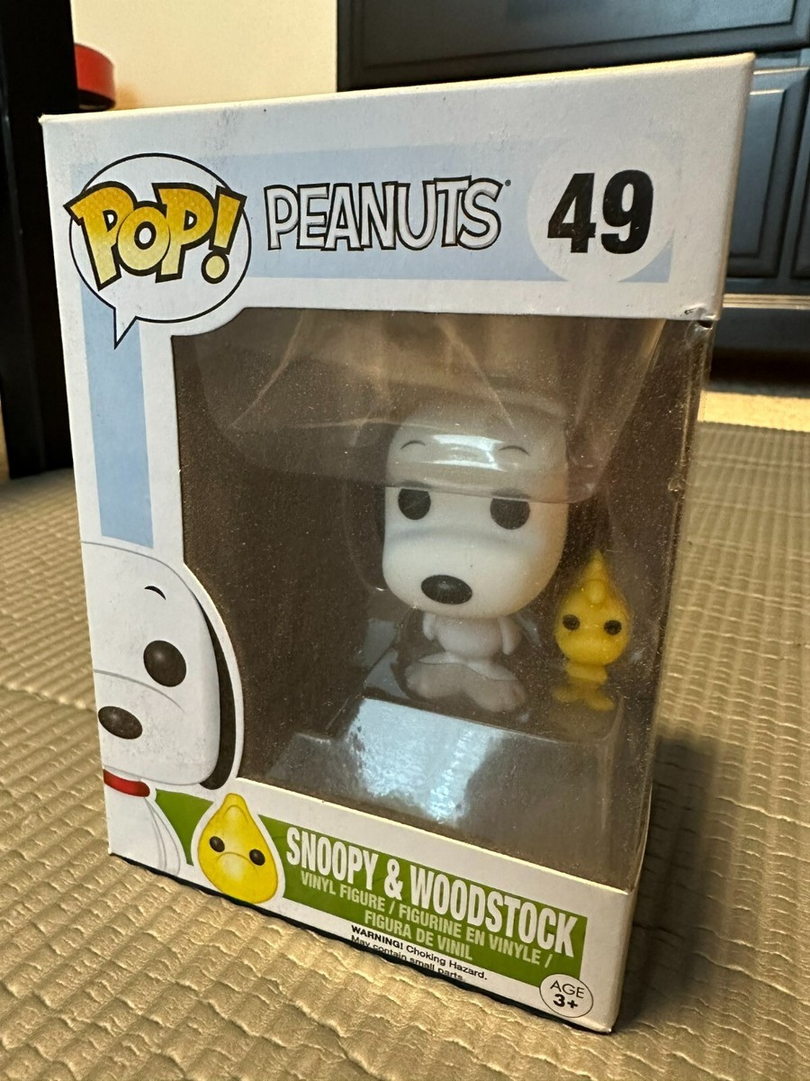 Funko Pop! Peanuts #49 Snoopy & Woodstock Vinyl Figure NIB Vaulted