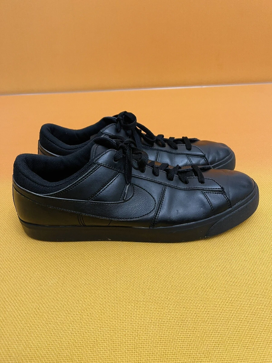 Nike SB Force 58 Premium Triple Black Skate Shoes Men's Size 13 | eBay