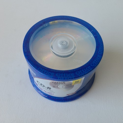 Office Depot CD-R 50er Pack 52x 700MB 80 Min Rohlinge Spindel Daten Neu Versiegelt - Bild 2 von 8