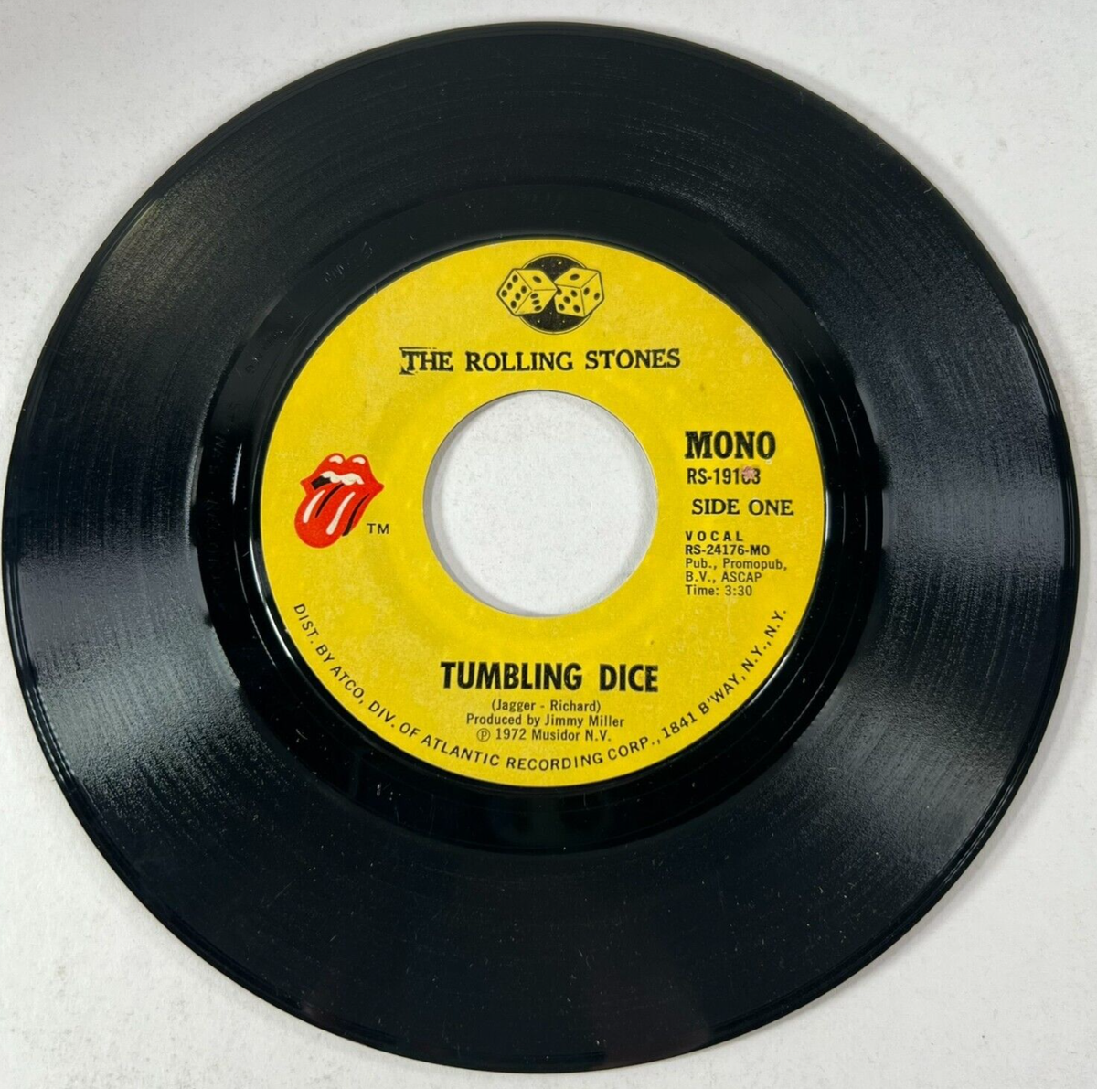 The Rolling Stones - Sweet Black Angel / Tumbling Dice 45RPM 7