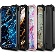 For Schok Volt SV55 Case Full Body Phone Cover w/ Built-In Screen Protector