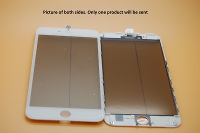 New Tech Glasrahmen, Oca Kleber, Polarisator vorinstalliert für iPhone 6S Plus weiß