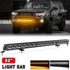 32inch Led Light Bar Drl Spot Flood Combo Driving 4wd Offroad Truck Utv Suv 34 32inch Led Light Bar Drl Spot Flood Combo Driving 4wd Offroad Truck Utv Suv 34