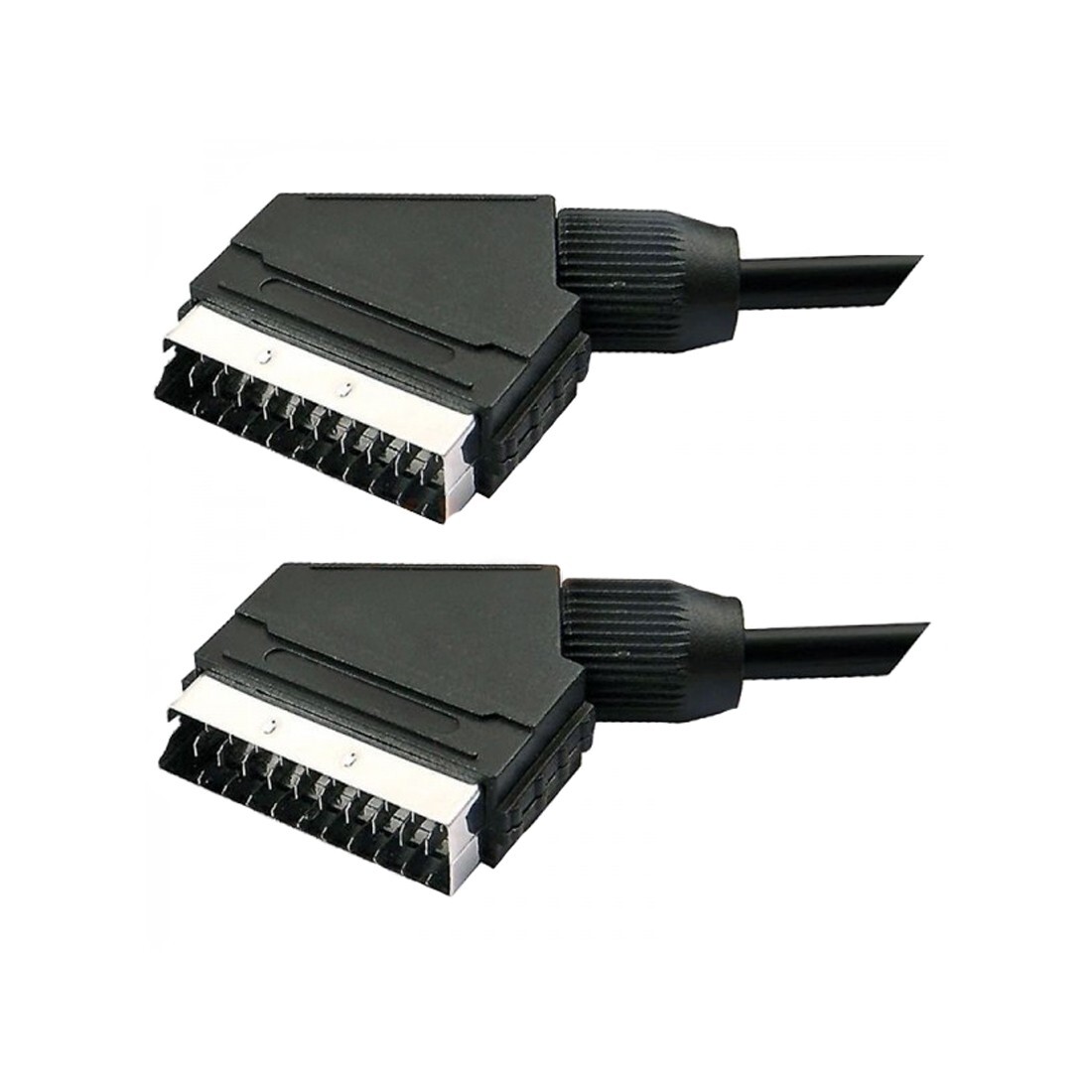 Metronic Cavo scart audio video a 21 poli, presa scart per tv, presa scart 3 m