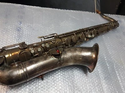 1920 THE BUESCHER TRUE TONE TENOR SAX / SAXOPHONE - made in USA - Bild 1 von 4