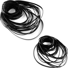 100 Pcs Recorder Rubber Belts - Cassette Recorder Repair Maintenance