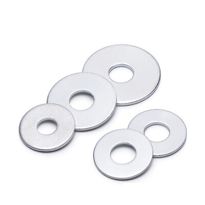 Flat Hardware Washer Zinc Plated Steel DIN 125A Metric - M2 M2.5 M3 M4 M5 M6