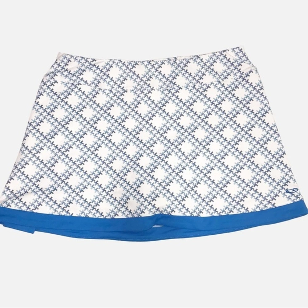 Tennis Skirt Champion C9 Size M Golf Skort Blue White Sporty Spice Pickleball