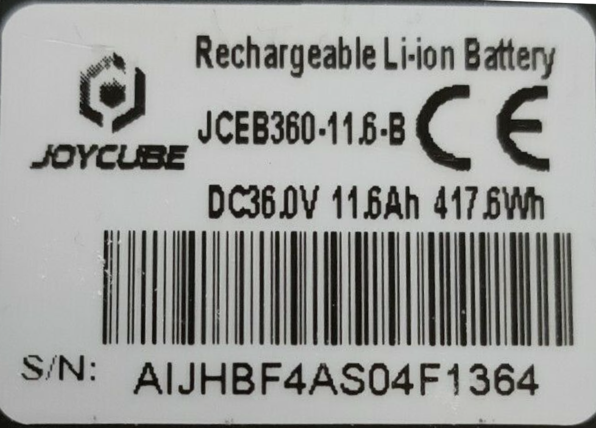 POWERSMART 42V 2A SV 5-Pin Für Joycube, Phylion usw. E-Bike Ladegerät Phylion, 42 Volt, Schwarz