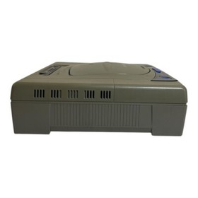 Sega Saturn Gray Console W/BOX,controller,AV cable"/JAPAN Tested working