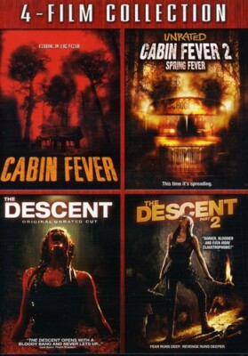 Cabin Fever 1&2 & Descent 1&2 (DVD)