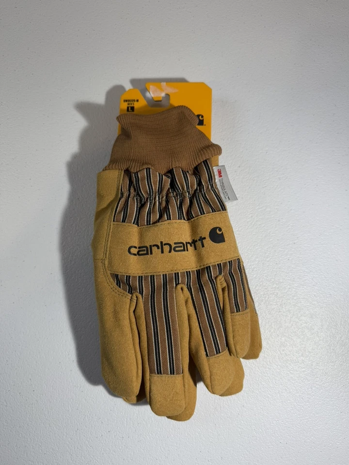 Guante de puño tejido gamuza sintética/pato aislado Carhartt, GW0512 talla L Foto 2 de 4