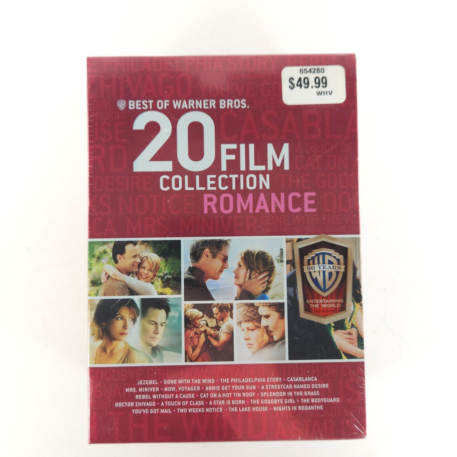 Best of Warner Bros.: 20 Film Collection: Romance (DVD) New, Sealed