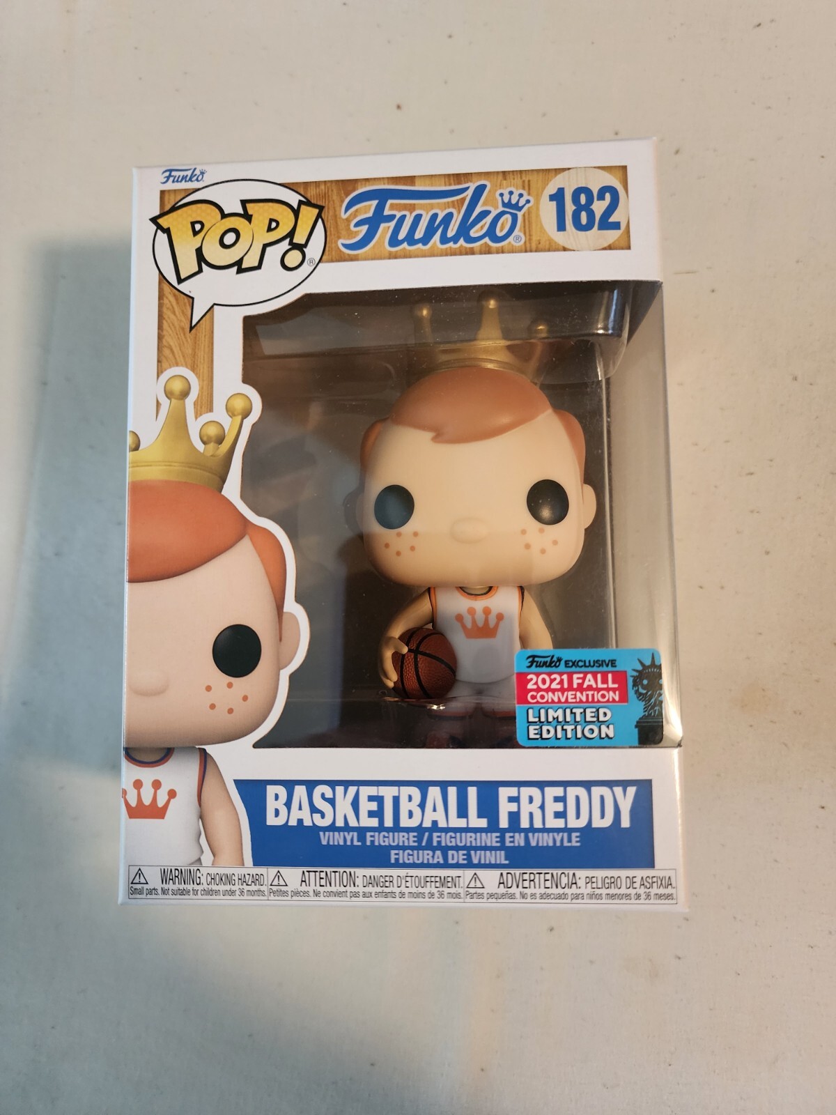 Vaulted Funko Pop! Freddy Funko 182 Basketball Fall Convention Exclusive Limited